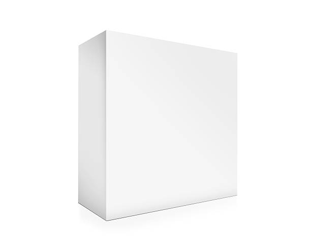 istock Illustration of paper box on white background 495243176