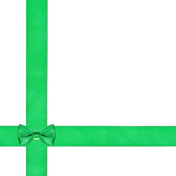 istock one little bow knot on two crossing silk ribbons 495243270