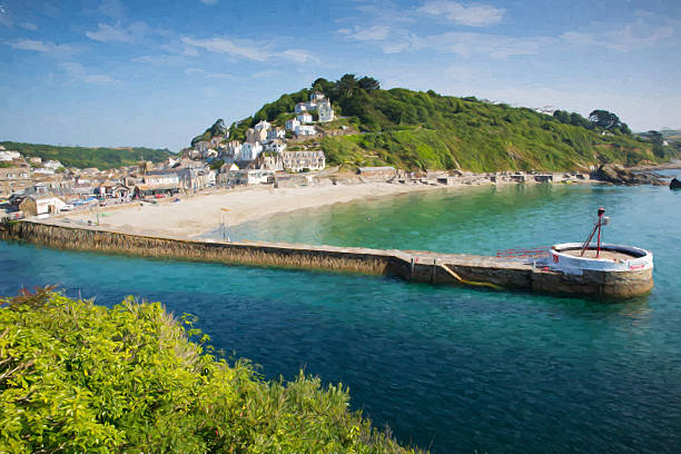 istock Cornish coast Looe Cornwall England fishing port and harbour 495250920