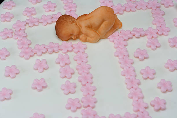 desserts decoration for a baby shower-girl