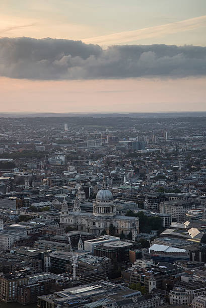 istock London city aerial view over skyline with dramatic sky 495266984