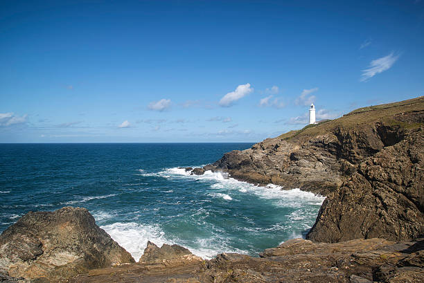 istock Vibrant Summer landscape image of Trevose head in Cornwall Engla 495267202