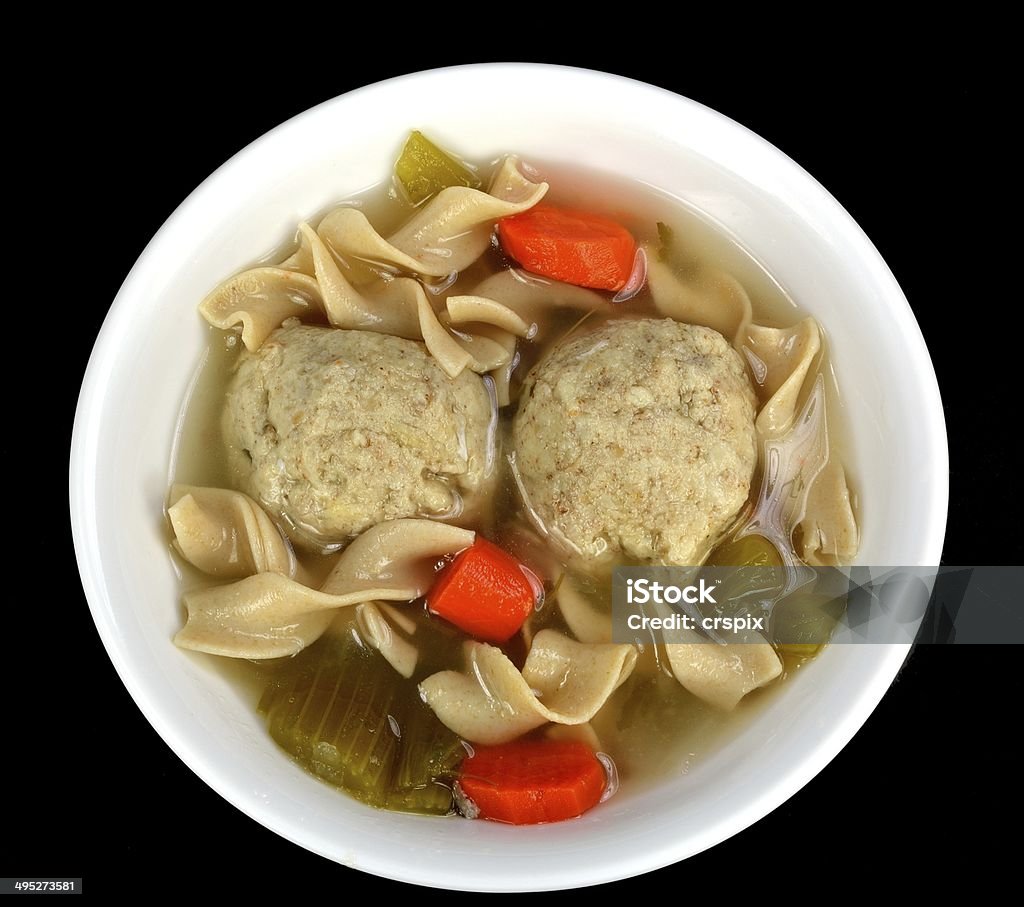 Суп с шариками из мацы - Стоковые фото Маца роялти-фри