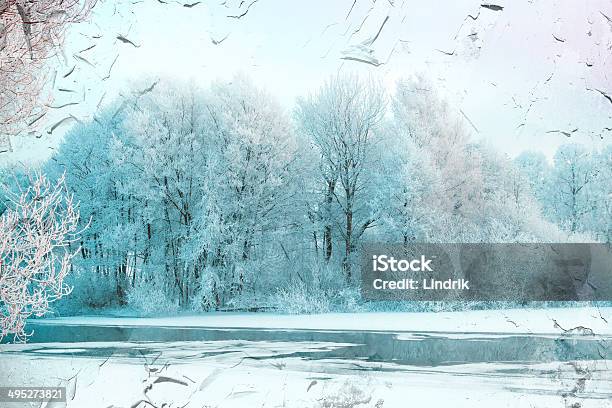 Zimowy Las - zdjęcia stockowe i więcej obrazów Bez ludzi - Bez ludzi, Deszcz ze śniegiem, Drzewo