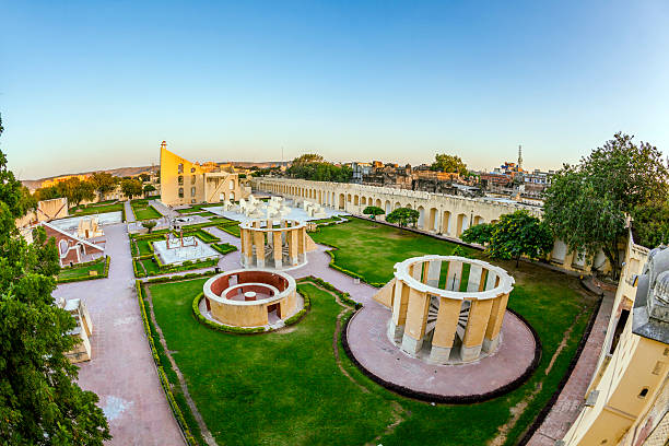 istock Astronomical instrument at Jantar Mantar observatory 495274021