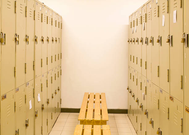 istock Lockers in the bathroom. 495275659