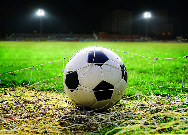 istock football on the field 495275885