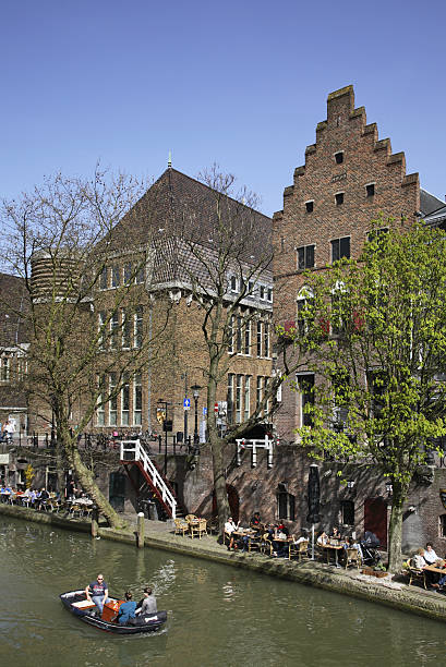 istock Oudegracht in Utrecht. Netherlands 495277211