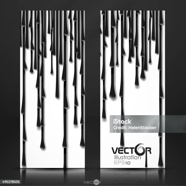 Dripping Reverse Background Abstract Dripping Background Stock Illustration - Download Image Now ...