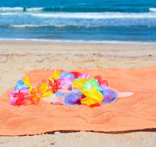 istock goggles, necklace and towel 495279609