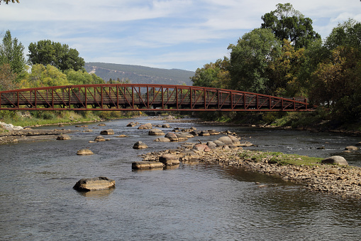 Río Animas en Durango, Colorado photo