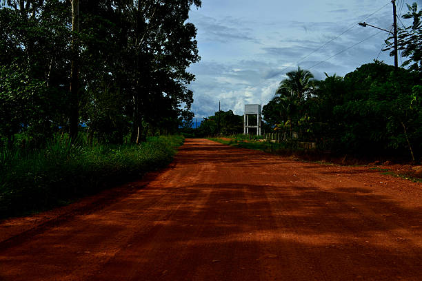 istock Plains rural road in panama, nature, ecology 495291628