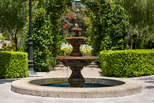 istock garden fountain in public space 495295190