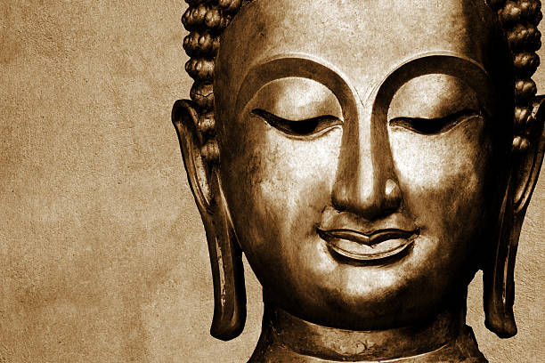 istock Statue of Buddha space for your text 495301369