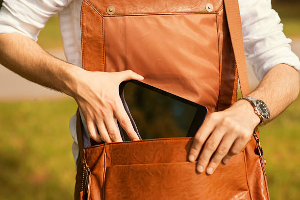 istock Young man used a digital tablet outdoors 495301507