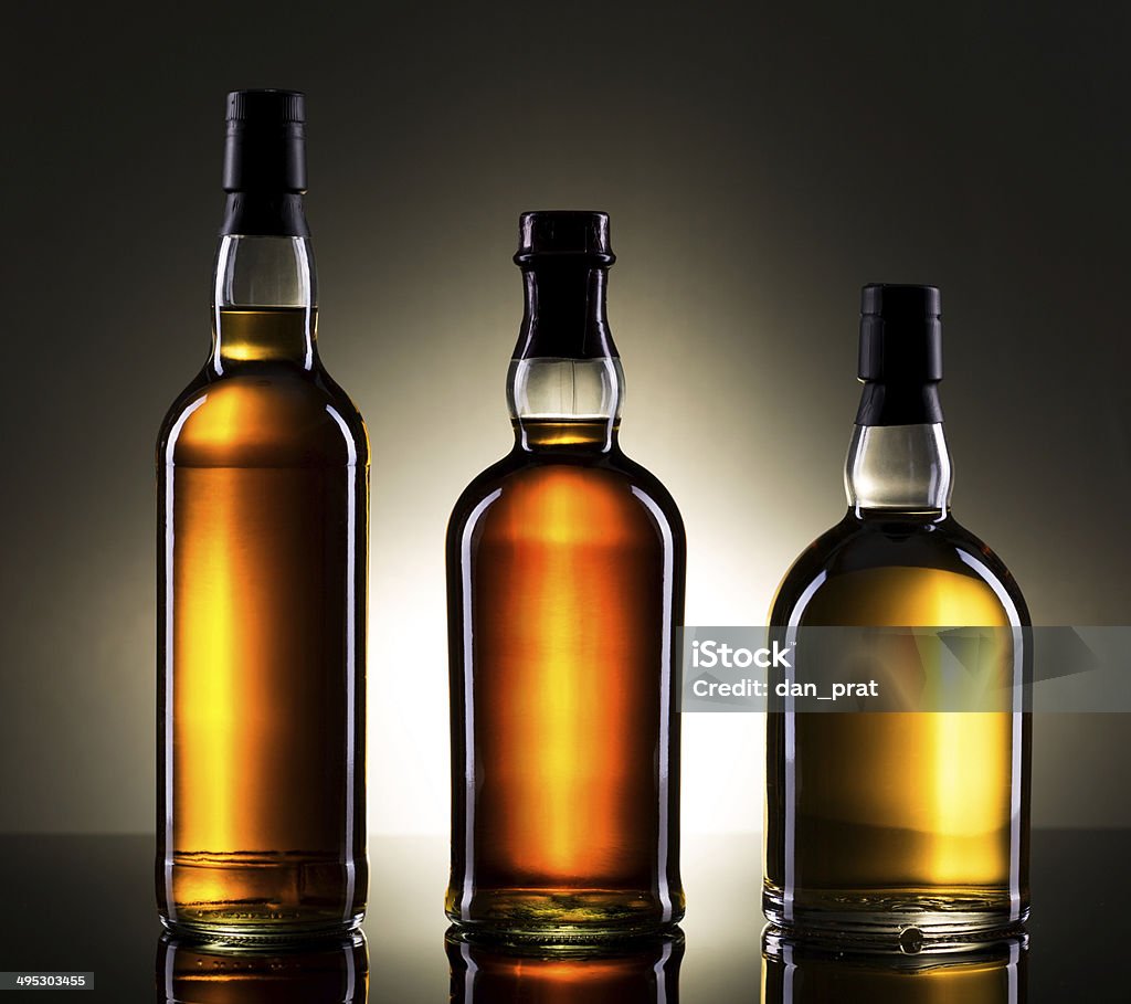 Bouteille de Whiskey - Photo de Bouteille libre de droits