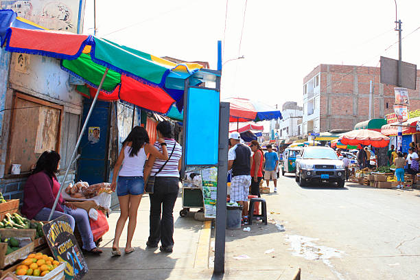 istock Market Street in Peru 495304583