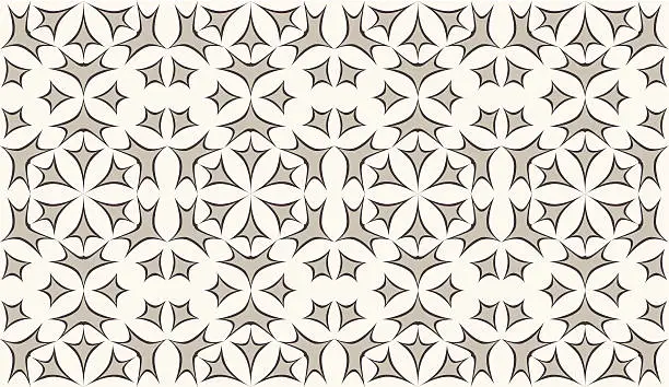 Vector illustration of Modern Islamic Tile