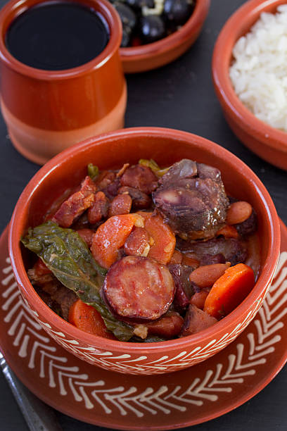 istock stew in ceramic bowl with rice and olives 495306143