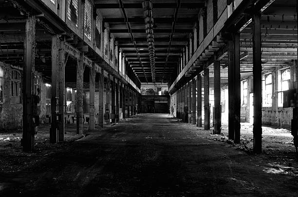 istock Old abandoned building in East Germany 495307047