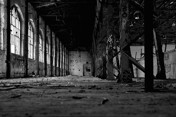 istock Old abandoned building in East Germany 495307061