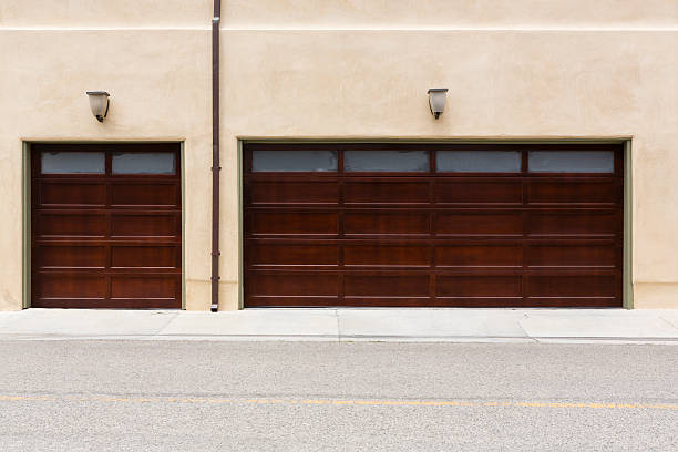 istock three car wooden garage door 495311934