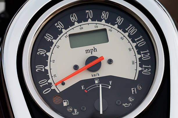 istock beautiful motorcycle speedometer close-up 495313348