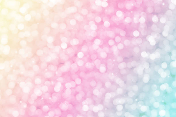 istock Colorful glitter sparkle defocused rays lights bokeh 495314370