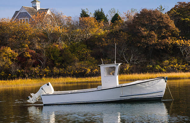 istock Fishing Boat on the Oyster Pond  River 495317686