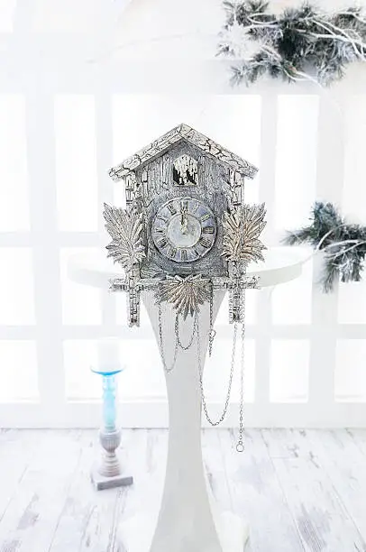 Photo of Old cuckoo clock in the new year