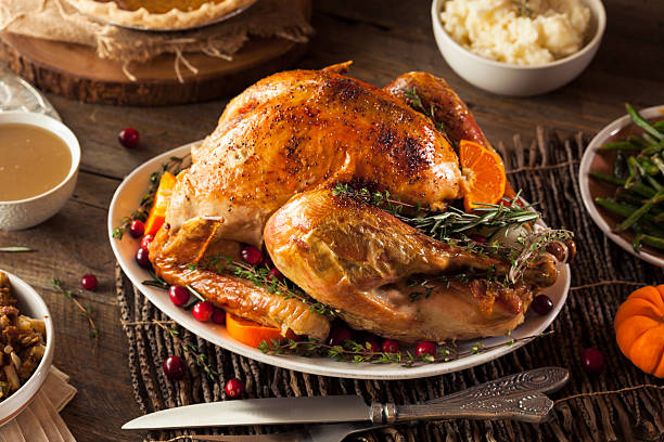 istock Homemade Roasted Thanksgiving Day Turkey 495329786