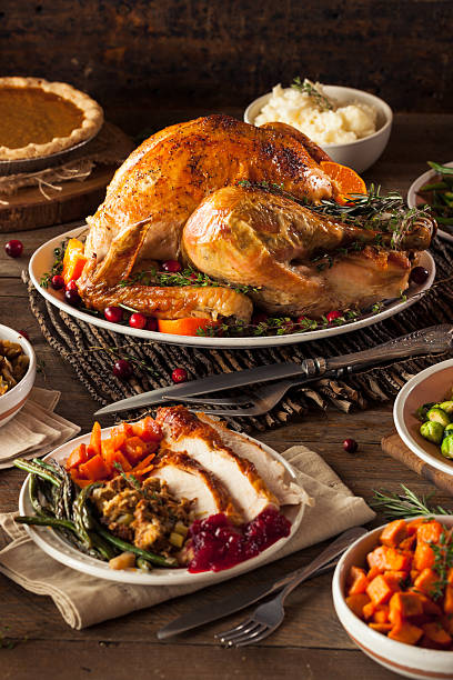 istock Homemade Roasted Thanksgiving Day Turkey 495329844