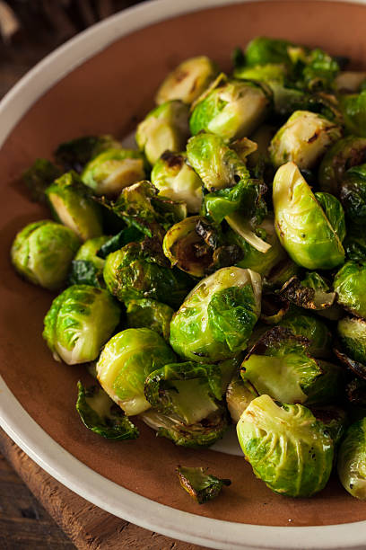 istock Homemade Roasted Brussel Sprouts 495330350