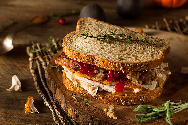 istock Homemade Leftover Thanksgiving Sandwich 495330448