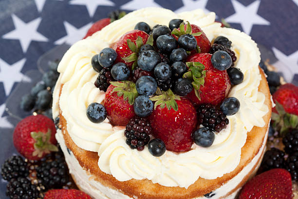 istock Patriotic Cale on Amerocan Flag 495337599