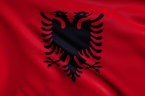 istock Flag of Albania 495338633