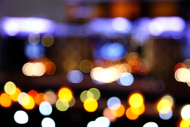 istock Abstract bokeh background of Christmaslight 495339967