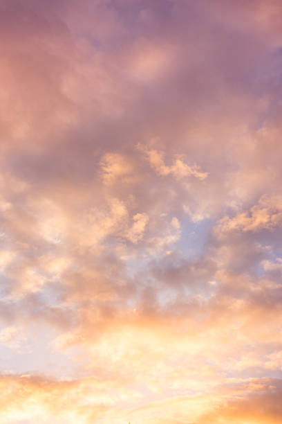istock view at sunset, sunrise sky with clouds 495341309