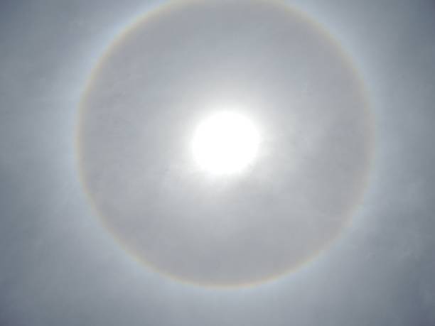 istock blurry of corona, ring around the sun 495344898