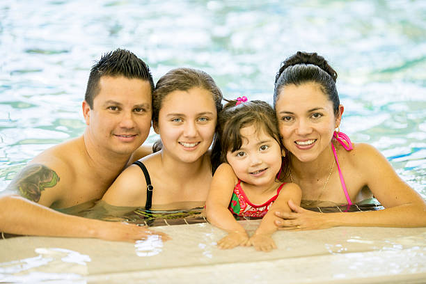 istock Family at the Public Pool 495348822
