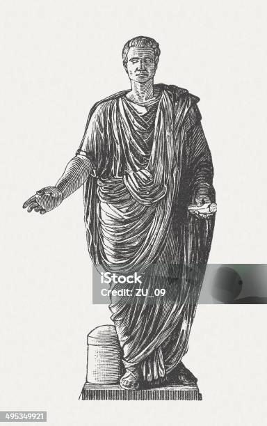 Caius Julius Caesar Publ 1881 Stock Vektor Art und mehr Bilder von Altertümlich