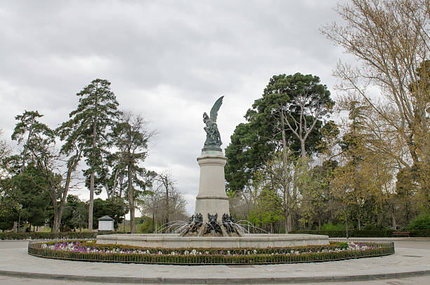 istock Fountain of the Fallen Angel in Madrid 495350221