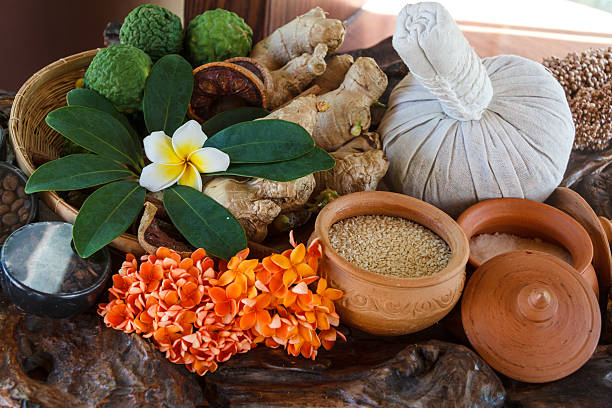 Thai Herb stock photo