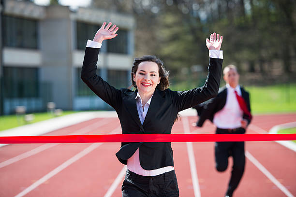 istock The winner in business 495352489