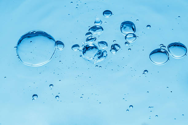 istock Background of blue water drops 495352513
