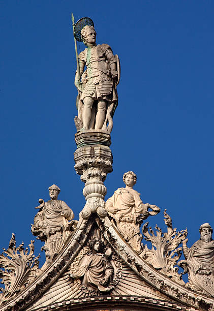 istock Saint Marks Basilica Statues Venice Italy 495352571