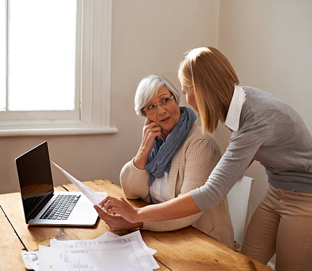 istock Giving her grandmother some much needed assistance 495353857
