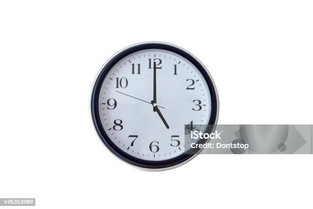Five Oclock Stock Photo - Download Image Now - 5 O'Clock, Clock, Clock Hand