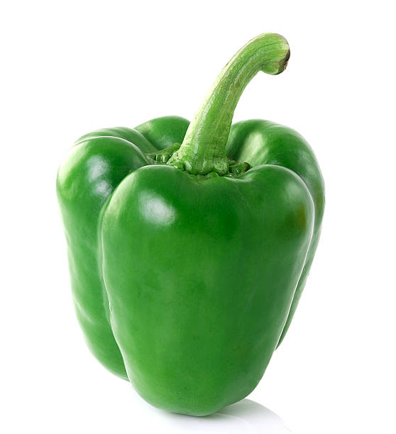 istock green sweet yellow pepper isolated on white background 495354595