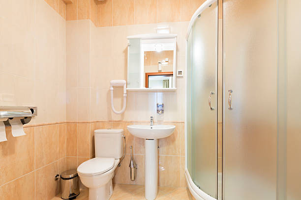 istock Interior of a hotel bathroom 495355076